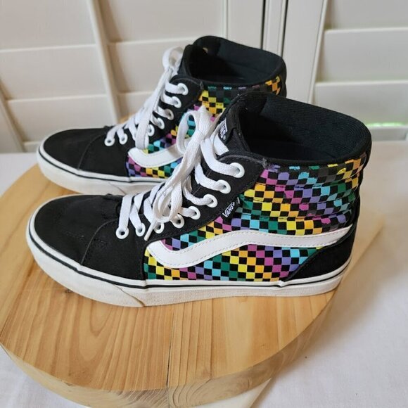 Vans Filmore High-Top Sneaker - Women's Size 8 - Very Good Condition - Picture 6 of 10